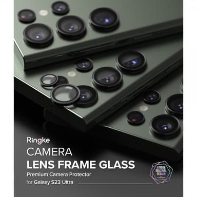 Ringke Samsung Galaxy S23 Ultra Linsebeskyttelse Camera Lens Frame Svart