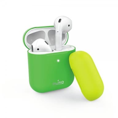 Puro AirPods 1/2 Deksel Icon Grønn