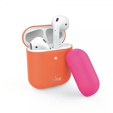 Puro AirPods 1/2 Deksel Icon Oransje