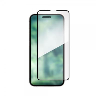 XQISIT iPhone 15 Plus Skjermbeskytter Tough Glass E2E