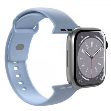 Puro Apple Watch 42/44/45mm/Apple Watch Ultra Armbånd ICON Silicone Band Powder Blue