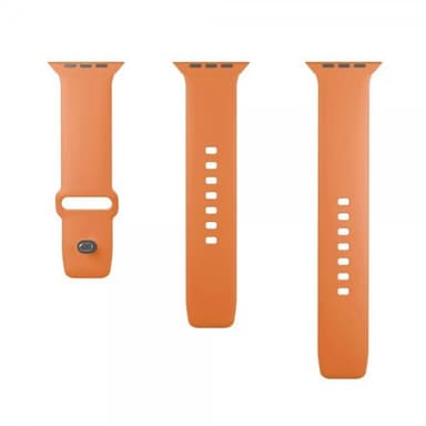 Puro Apple Watch 42/44/45mm/Apple Watch Ultra Armbånd ICON Silicone Band Apricot
