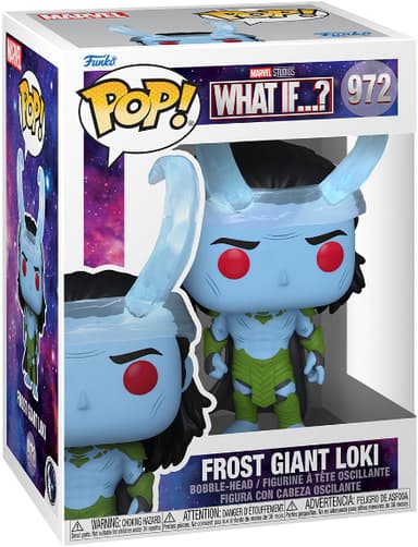 Funko Pop! Vinyl Marvel What If Frost Giant Loki figur