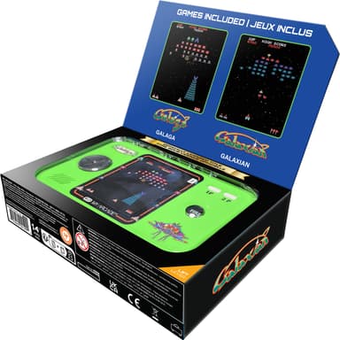My Arcade Pocket Player Pro Galaga håndholdt konsoll