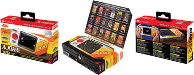 My Arcade Pocket Player Atari 100 spill håndholdt konsoll
