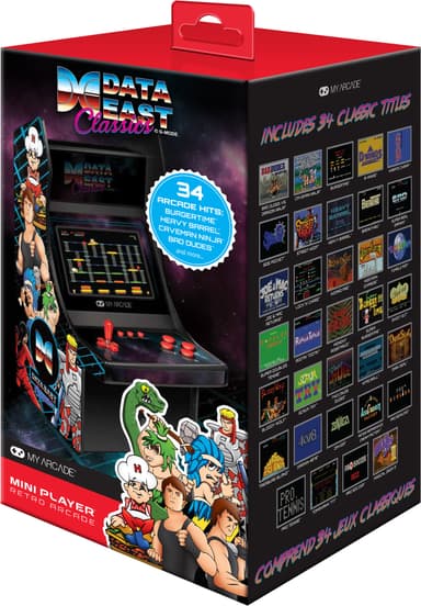 My Arcade Mini Player 10" Data East hits retro spillkonsoll