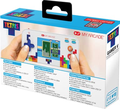 My Arcade Gamer V Tetris håndholdt spillkonsoll