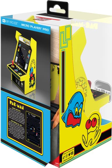 My Arcade Micro Player Pro 6,7” Pac-Man retro spillkonsoll