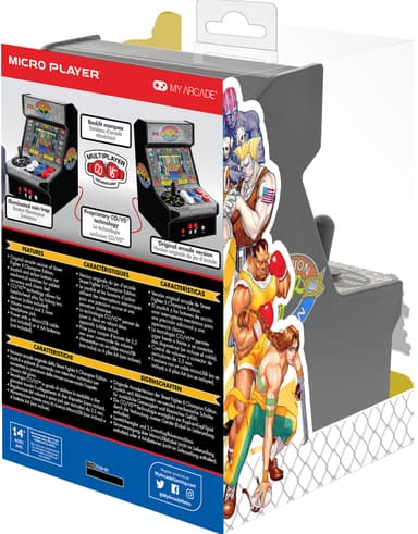My Arcade Micro Player Pro 7,5” Street Fighter II retro spillkonsoll