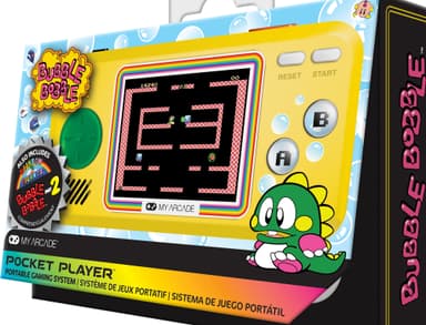 My Arcade Pocket Player Bubble Bobble håndholdt konsoll