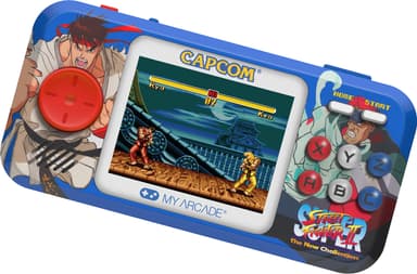 My Arcade Pocket Player Super Street Fighter II håndholdt konsoll