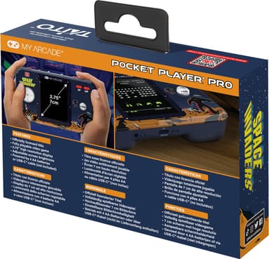 My Arcade Pocket Player Pro Space Invaders håndholdt konsoll