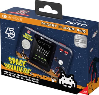 My Arcade Pocket Player Pro Space Invaders håndholdt konsoll