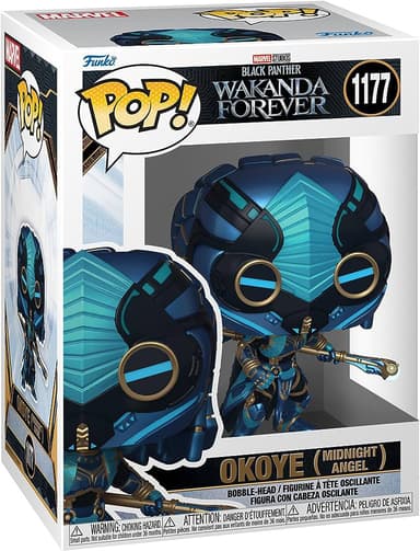 Funko Pop! Vinyl Marvel Black Panther Okoye Midnight Angel figur