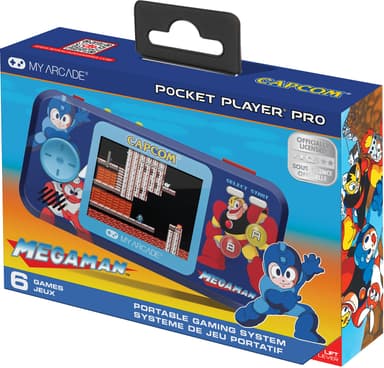 My Arcade Pocket Player Pro Mega Man håndholdt konsoll