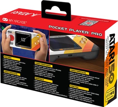 My Arcade Pocket Player Atari 100 spill håndholdt konsoll