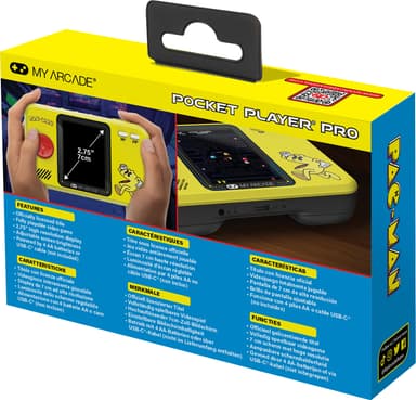 My Arcade Pocket Player Pro Pac-Man håndholdt konsoll