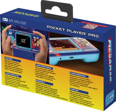 My Arcade Pocket Player Pro Mega Man håndholdt konsoll