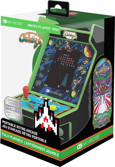 My Arcade Micro Player Pro 6,7” Galaga 2i1 retro spillkonsoll