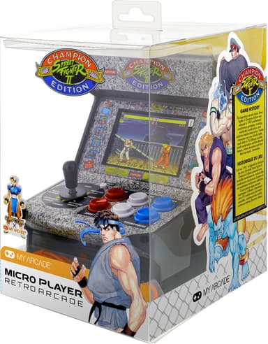My Arcade Micro Player Pro 7,5” Street Fighter II retro spillkonsoll