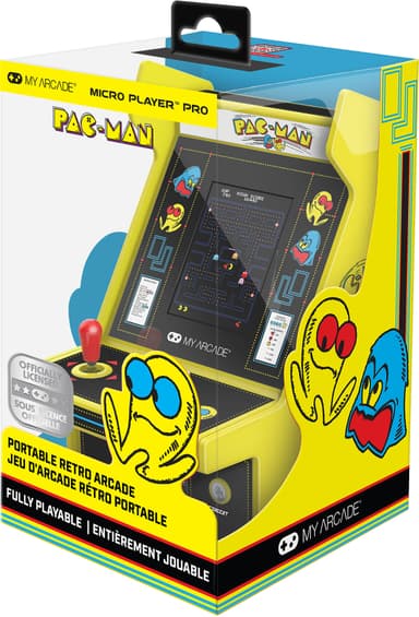 My Arcade Micro Player Pro 6,7” Pac-Man retro spillkonsoll
