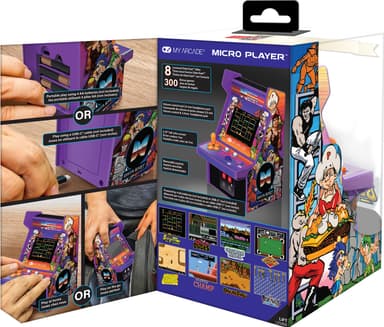 My Arcade Micro Player Pro 6,75” Data East Hits retro spillkonsoll
