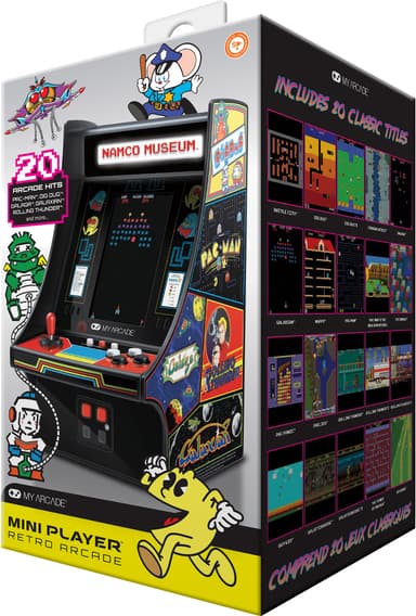 My Arcade Mini Player 10" Bandai Namco hits retro spillkonsoll