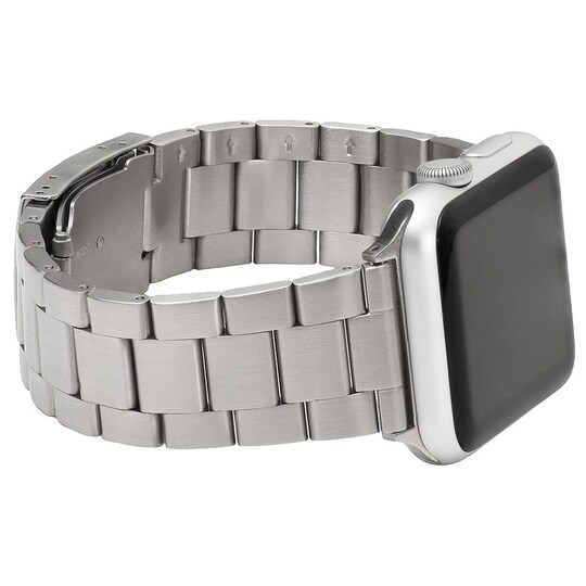 Wristouch 42 mm Apple Watch lenket rem (sølv)