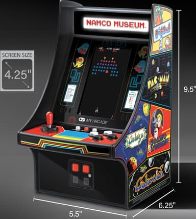 My Arcade Mini Player 10" Bandai Namco hits retro spillkonsoll