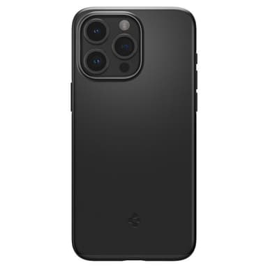 Spigen iPhone 15 Pro Max Deksel Thin Fit Svart