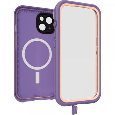 Otterbox iPhone 15 Deksel Fre MagSafe Rule of Plum