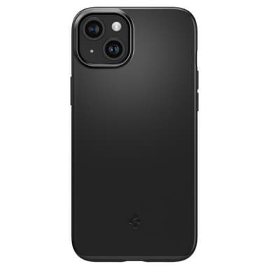 Spigen iPhone 15 Plus Deksel Thin Fit Svart
