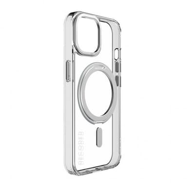 Decoded iPhone 15 Deksel Recycled Plastic Transparant Loop Stand Back Cover Klar