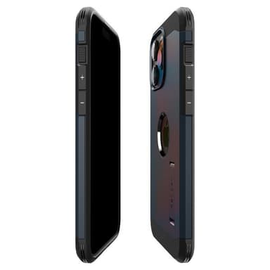 Spigen iPhone 15 Pro Max Deksel Tough Armor MagFit Metal Slate