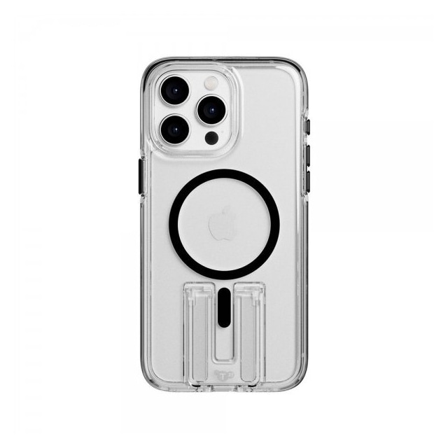 Tech21 iPhone 15 Pro Deksel Evo Crystal Kick MagSafe Clear/Black