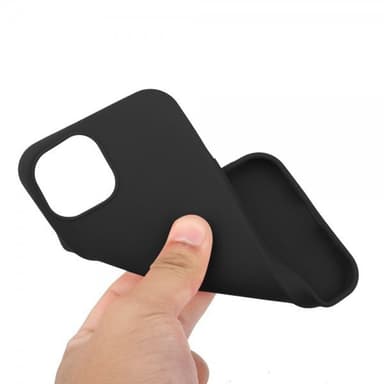 Nordic Covers iPhone 15 Plus Deksel Feather Series Raven Black