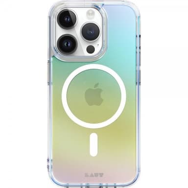 LAUT iPhone 15 Pro Deksel HOLO MagSafe Pearl