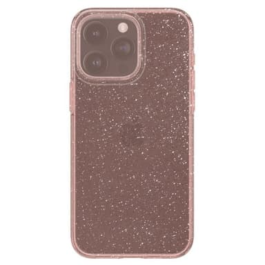 Spigen iPhone 15 Pro Deksel Liquid Crystal Glitter Rose Quartz