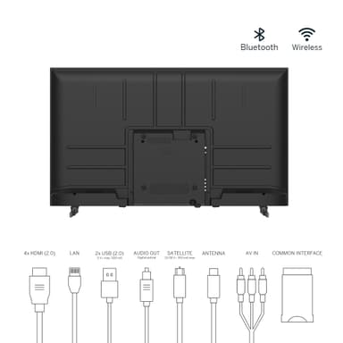 Thomson 50" QA2S13 4K QLED smart TV (2023)