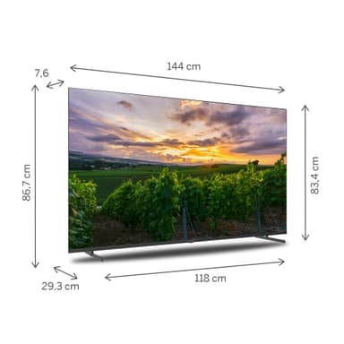 Thomson 65" QA2S13 4K QLED smart TV (2023)