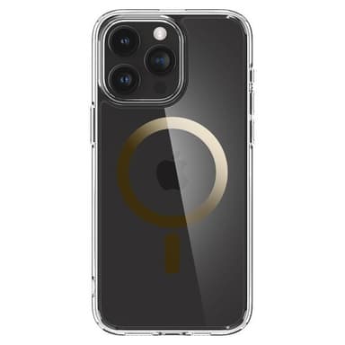 Spigen iPhone 15 Pro Deksel Ultra Hybrid MagFit Gull