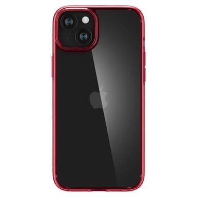 Spigen iPhone 15 Deksel Ultra Hybrid Red Crystal
