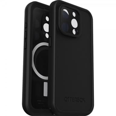 Otterbox iPhone 15 Pro Deksel Fre MagSafe Svart