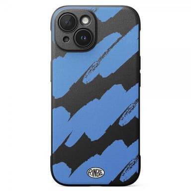 Ringke iPhone 15 Deksel Onyx Design Blue Brush