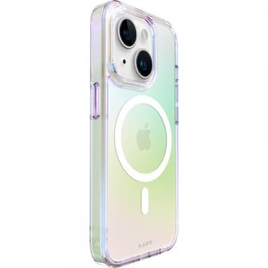 LAUT iPhone 15 Deksel HOLO MagSafe Pearl