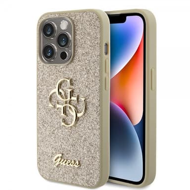 Guess iPhone 15 Pro Deksel Fixed Glitter Gull
