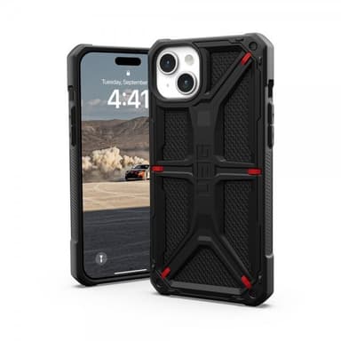 Urban Armor Gear (UAG) iPhone 15 Plus Deksel Monarch Kevlar Black