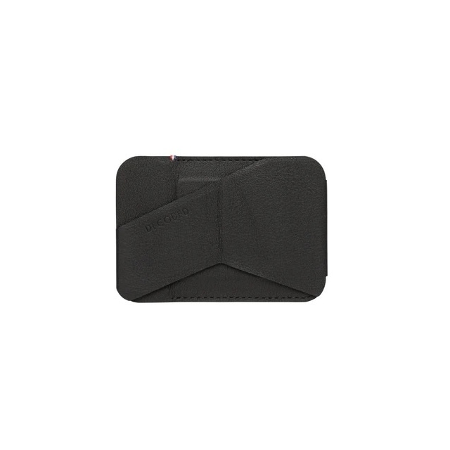 Decoded Kortholder Leather MagSafe Card/Stand Sleeve Svart