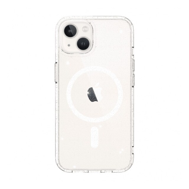 Just Mobile iPhone 14 Deksel TENC BlingBling MagSafe Transparent Klar