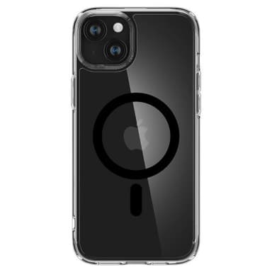 Spigen iPhone 15 Plus Deksel Ultra Hybrid MagFit Svart
